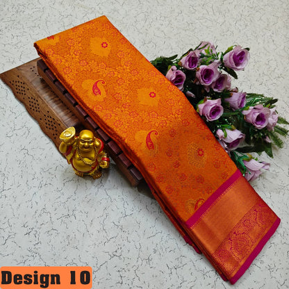 Nikki Galrani Inspired Silk Sarees – Exclusive Bridal Collection Vol1